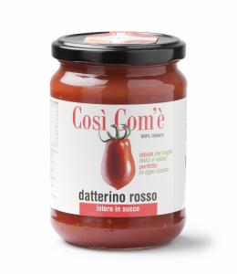 Red Datterino tomato in juice